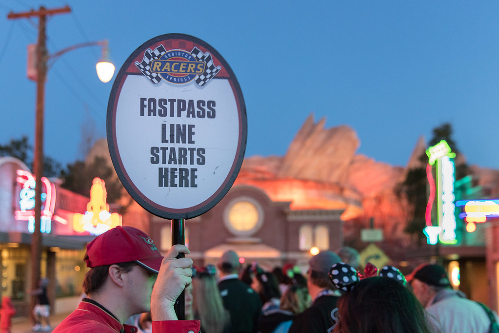Radiator Springs Racers FASTPASS Line Starts Here Californ… Flickr