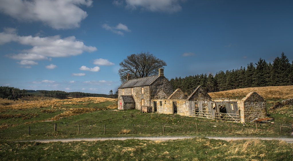 Redpath Farm, Harwood Forest Now vacant .. must be midge h… Flickr