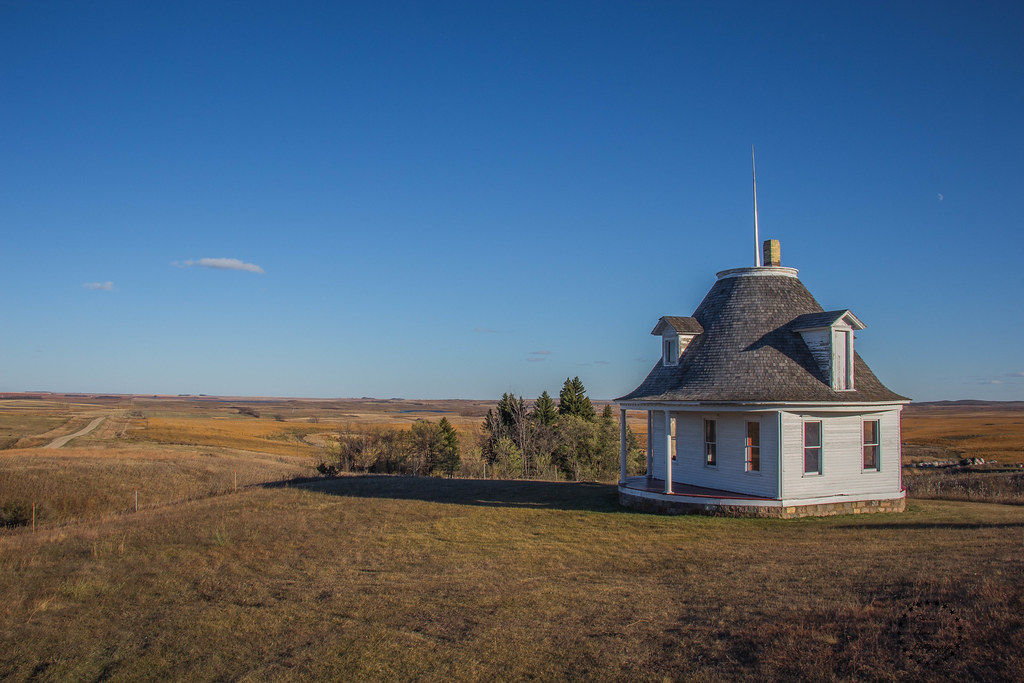 Hurd Round House, Wells County, North Dakota The Hurd Roun… Flickr
