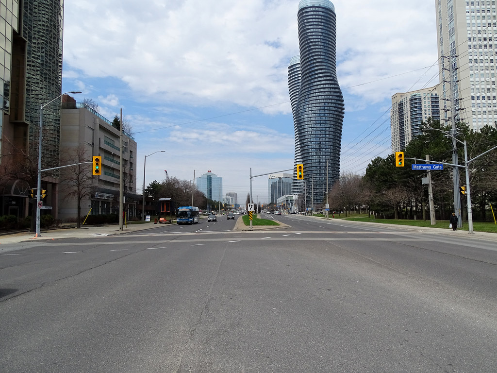 Hurontario LRT Looking North On Hurontario St At Matthew … Flickr