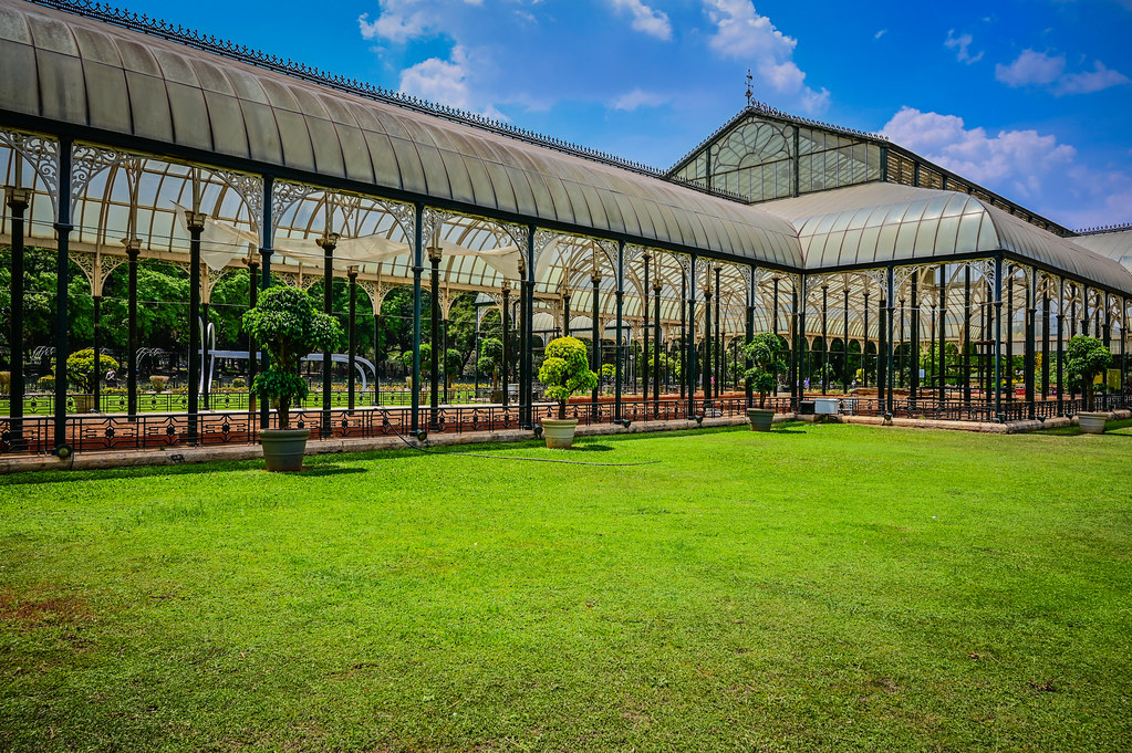 Glass House at Lalbagh Botanical Garden Bangalore India Flickr