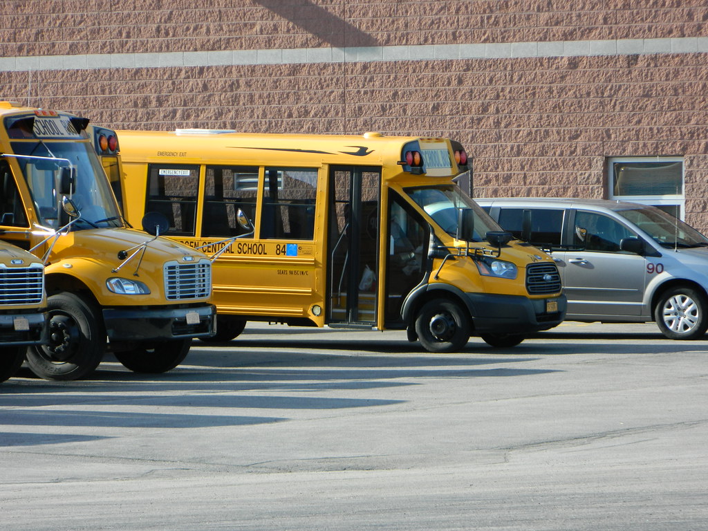 ByronBergen Central School District 84 Bus lot Bergen