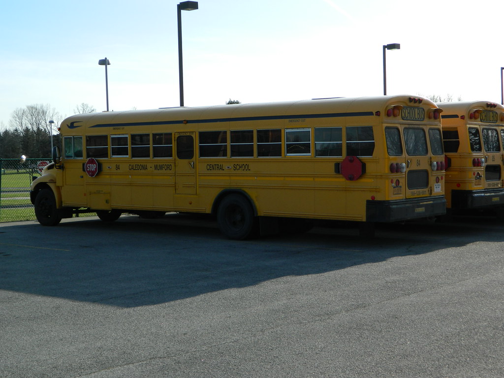 CaledoniaMumford Central School 84 (4) Bus lot Caledoni… Flickr