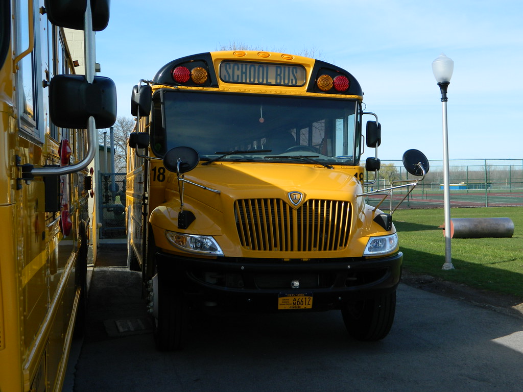 OakfieldAlabama Central School 18 Bus lot Oakfield, NY Flickr