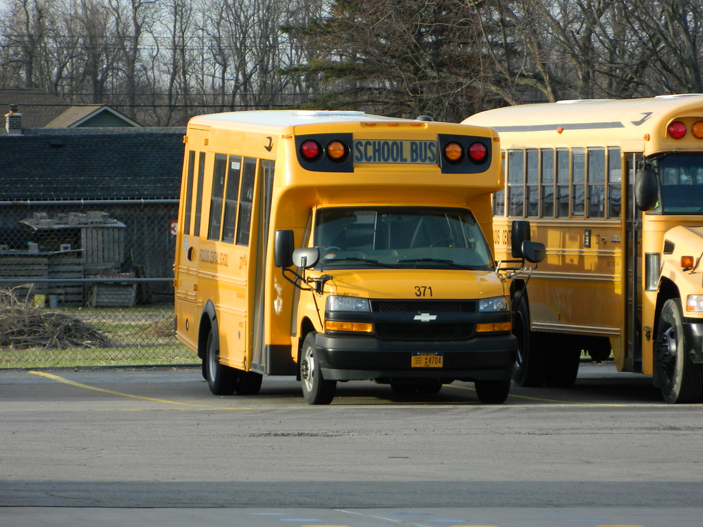 Iroquois Central School 371 Bus lot Elma, NY Cincinnati NKY Buses