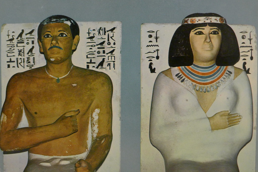 Egypt Prince Rahotep and Princess Nofert, 4th Dynasty Flickr