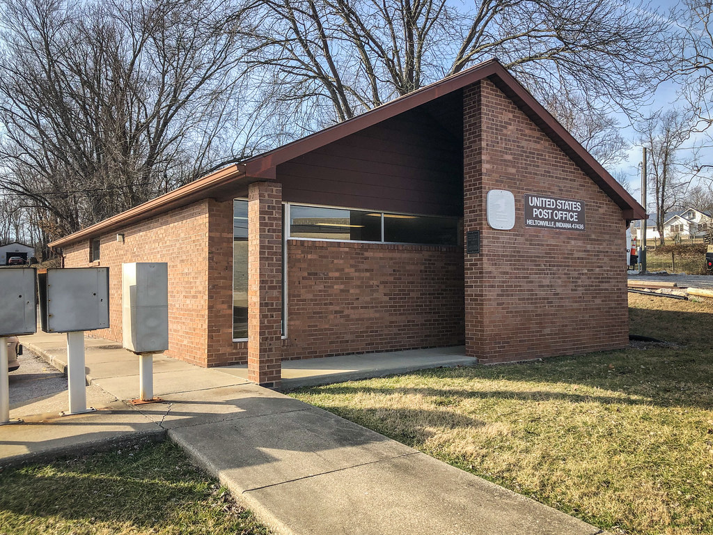 Heltonville Indiana Post Office Zolt Levay Flickr