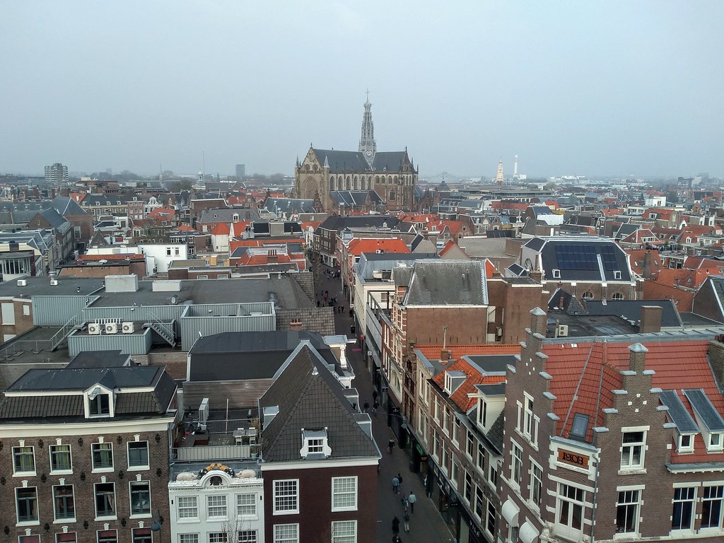 View on Haarlem Haarlem seen from the rooftop terrace of H… Flickr