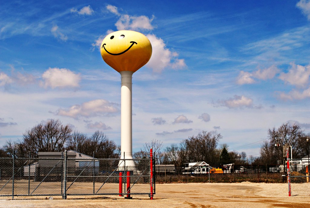 Atlanta, Illinois Water Tower Cragin Spring Flickr