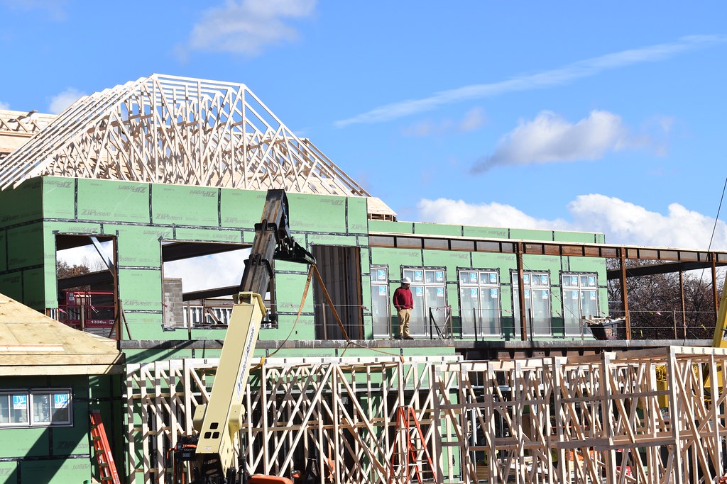 TPC River Highlands, Construction of the New Clubhouse Flickr