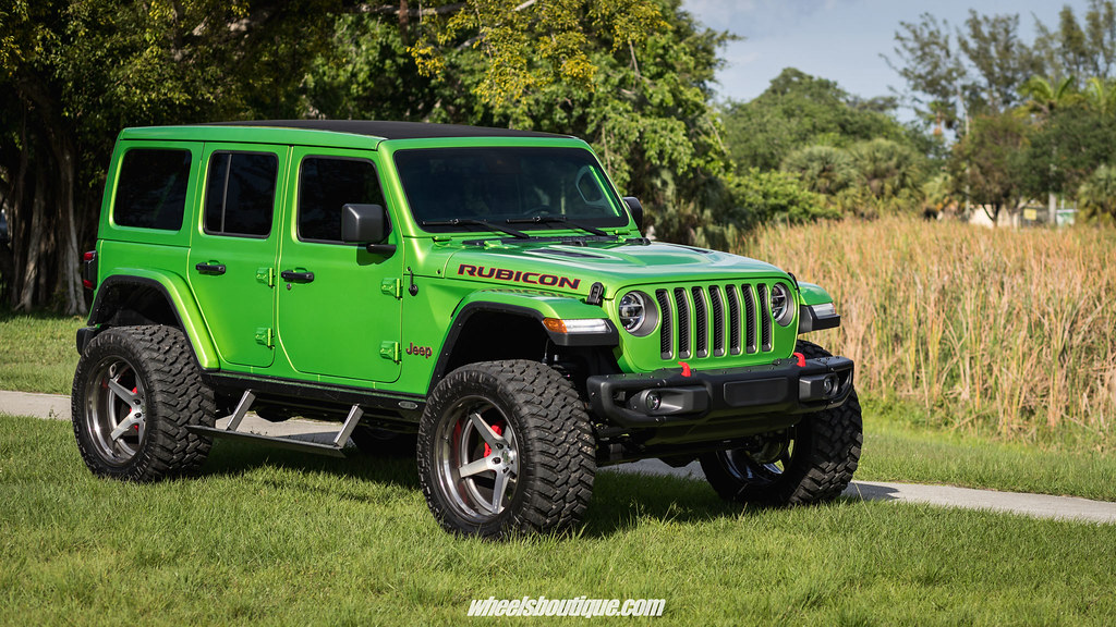 Jeep Wrangler Rubicon with HRE RS105 in Frozen Dark Clear Flickr