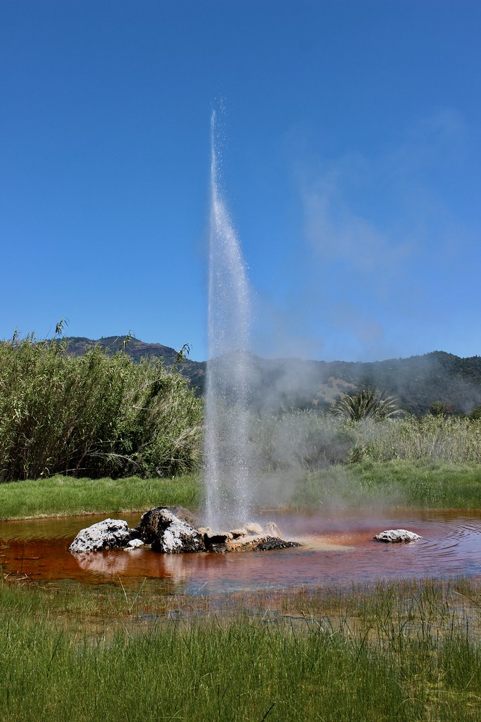 Old Faithful Geyser of California, Calistoga Old Faithful … Flickr