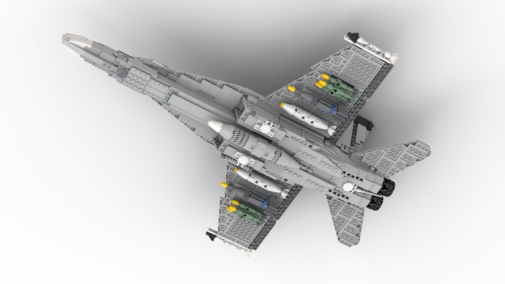 LEGO F/A18 SUPER 131 Minifigure Scale You can f… Flickr