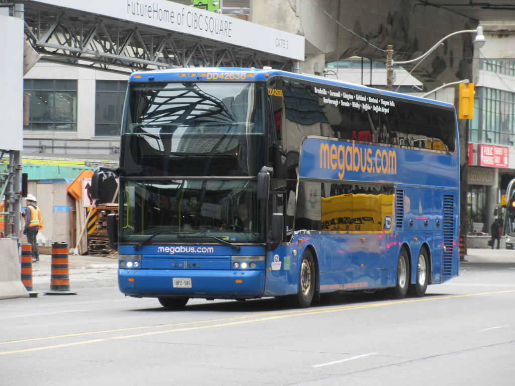 Megabus DD42636 Bay St Toronto History in Photos Flickr