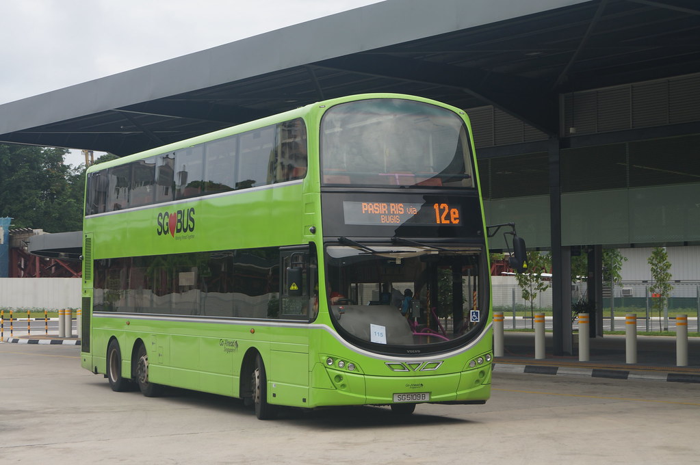 SG5109B on GoAhead Singapore Express Bus Service 12e Flickr
