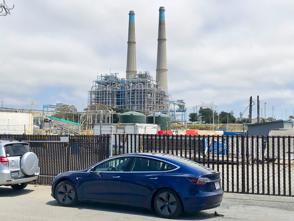 Our Tesla's Maiden Voyage Through Moss Landing We stopped … Flickr