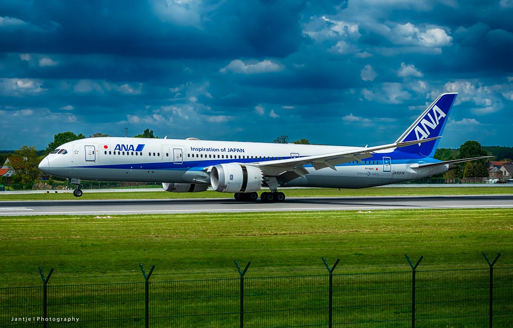ANA_B787 ANA Airlines Boeing 787 Dreamliner Jantje Photography