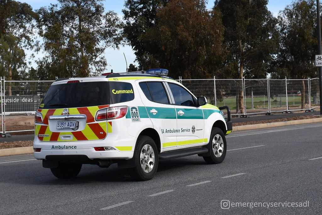 SA Ambulance (Fleet 422) Western Team Leader . emergencyservicesadl