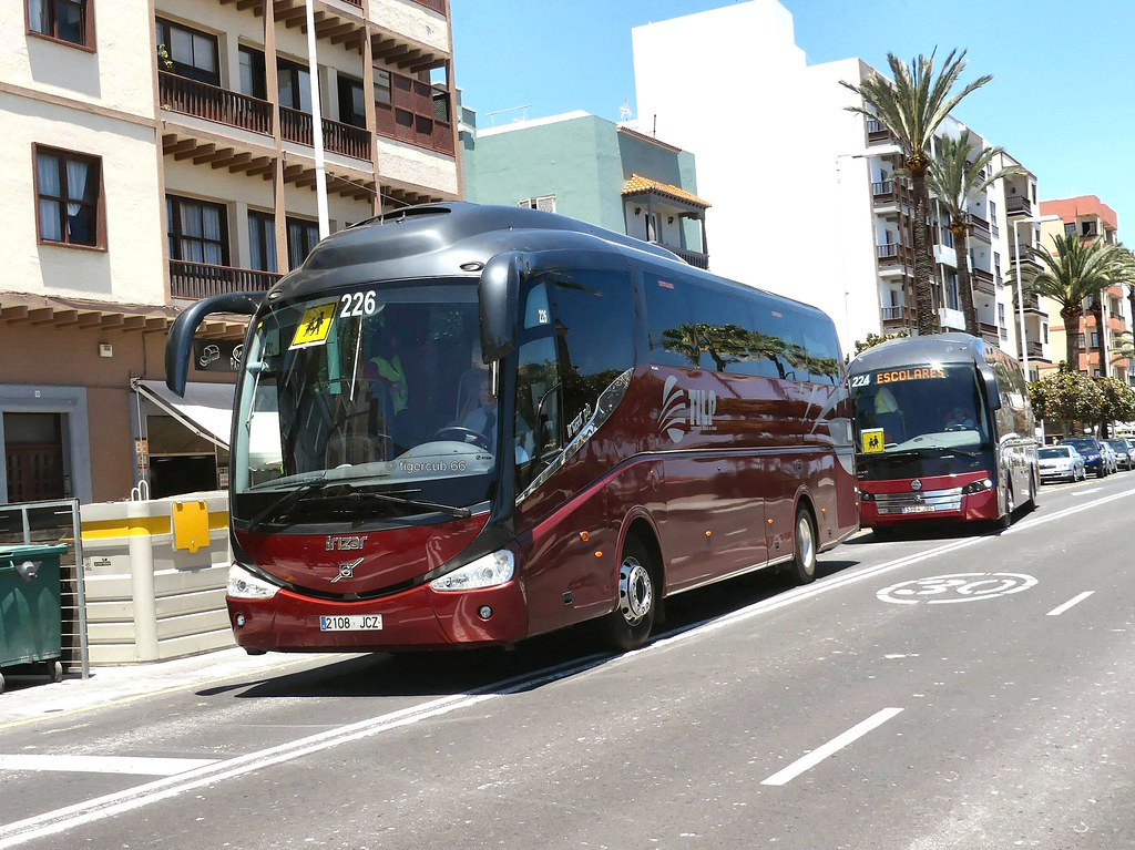 Transportes Insular La Palma. 226 2108JCZ Volvo B11R La Pa… Flickr