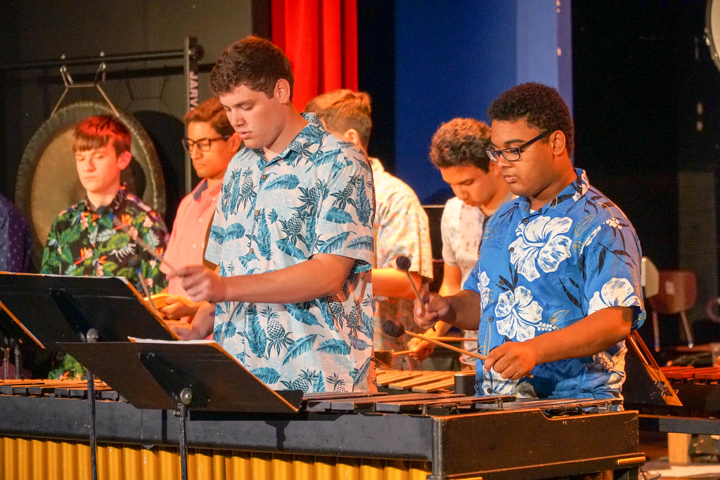 Crusader Bandsmen Perform at Percussion Ensemble Brother Martin High