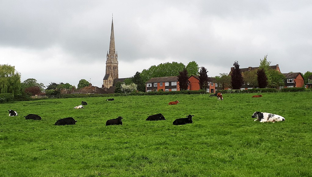 RugbyBarby Road Farmland St Maries Church Saxon Sky Flickr
