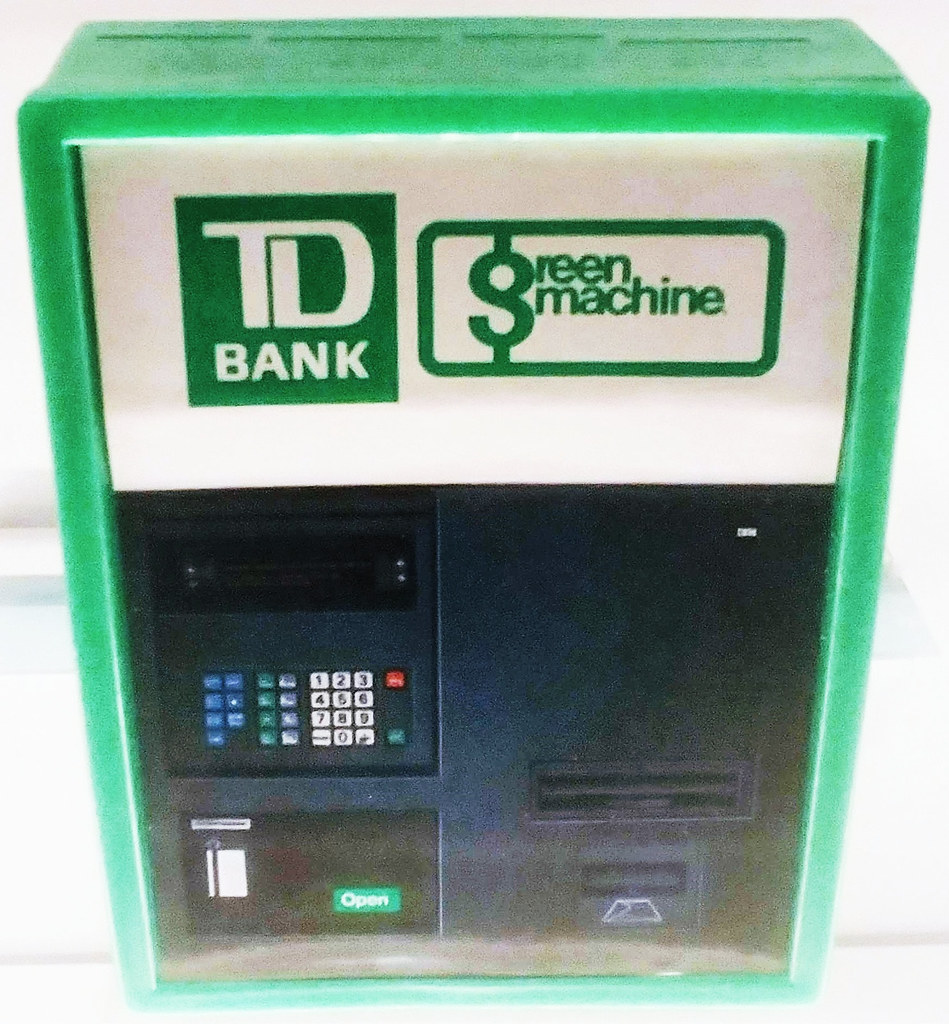 ATM coin bank Bank of Canada Museum; Ottawa, Ontario. Will Flickr