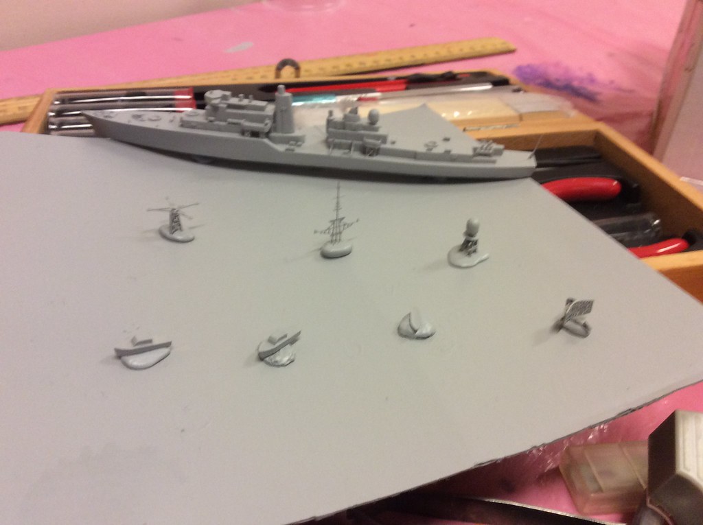 Daring Class Destroyer “HMAS Vendetta” Work in Progress Maritime