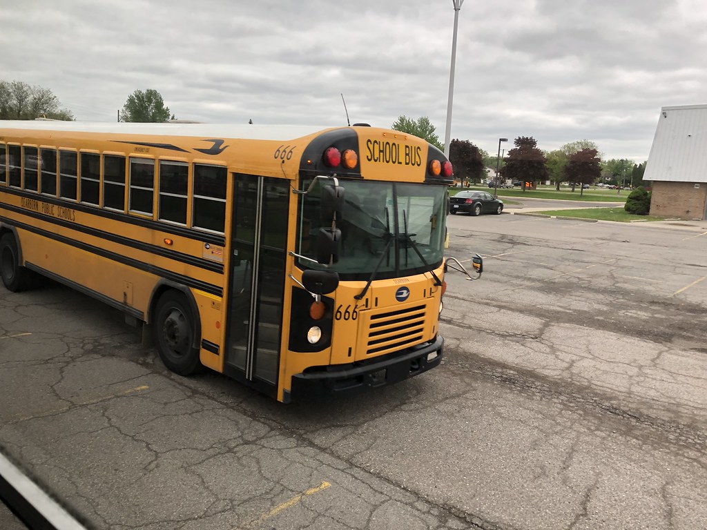 Dearborn Public Schools; Bus 666 Dearborn Public Schools Flickr