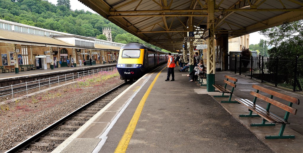 35343 The Grade II* Listed Bath Spa Railway Station, Bath,… Flickr