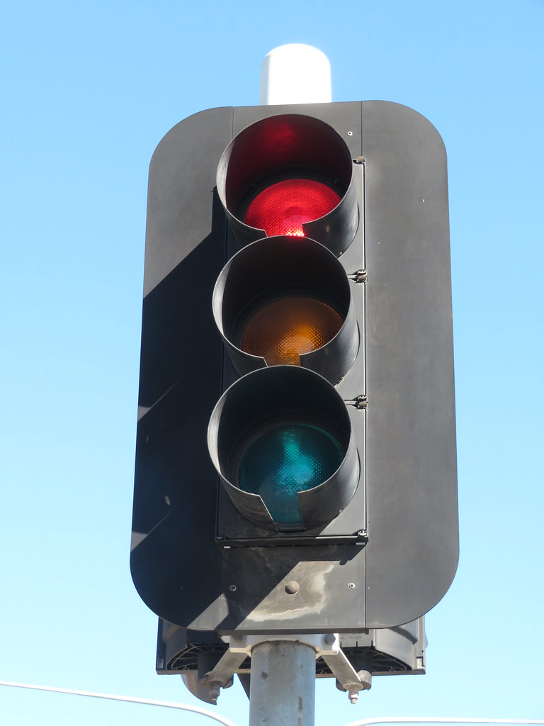 1990s Aldridge Traffic lights on North East Rd/TTP northwe… Flickr