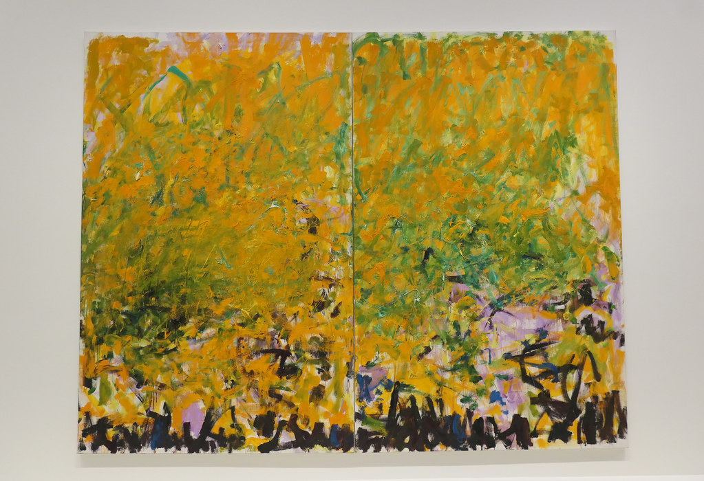Two Sunflowers Joan Mitchell, 1980 © All Rights Reserved… Flickr