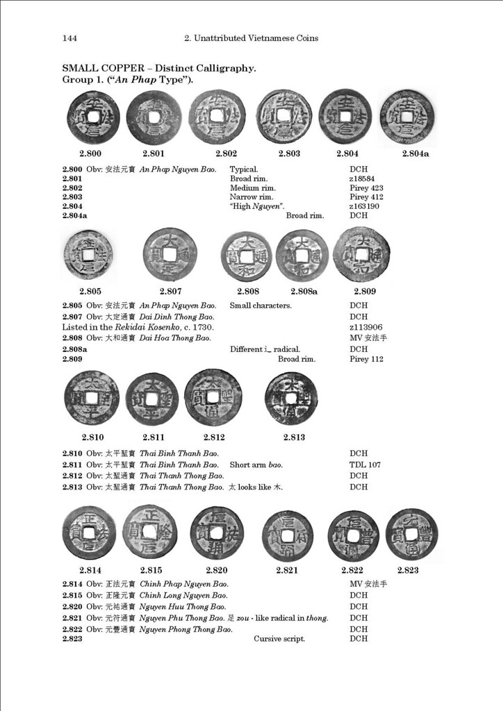 A Guide to Cash Coins sample page 2 Numismatic Bibliomania Society
