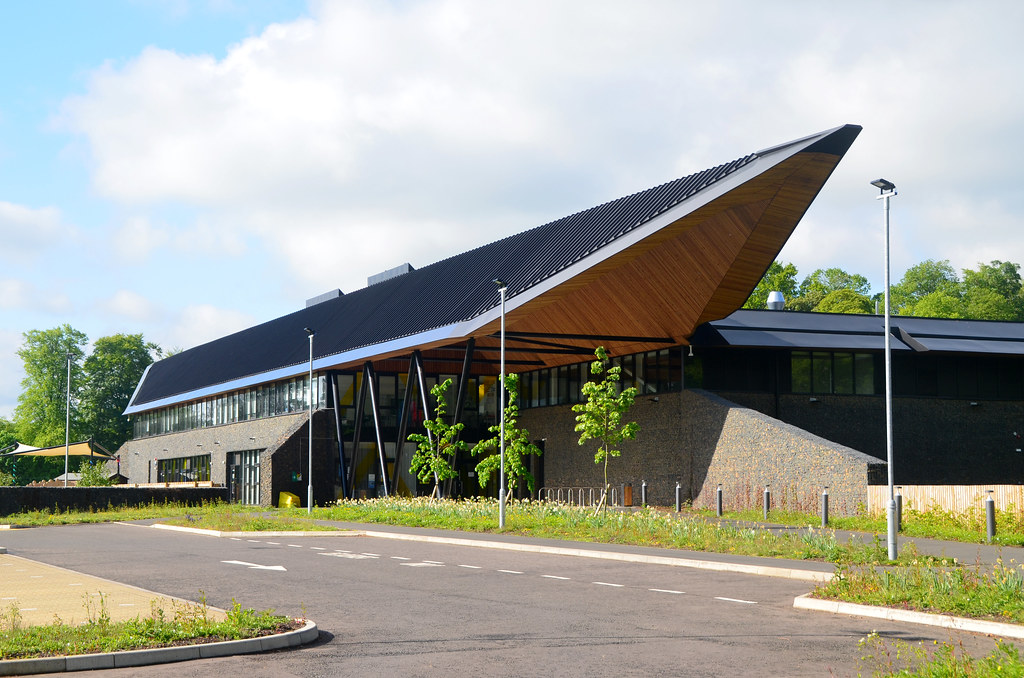 Kelso Broomlands school Front entrance (north). Broomland… Flickr