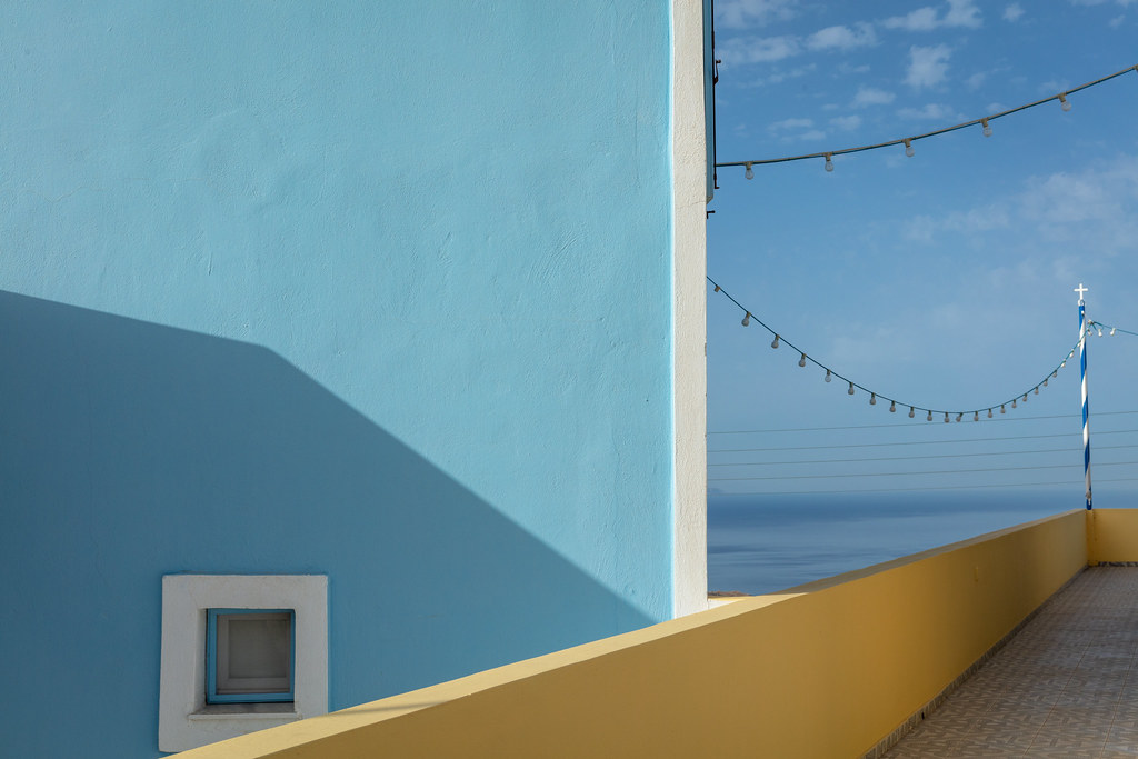 Blue Wall A blue wall on Santorini. josullivan.59 Flickr