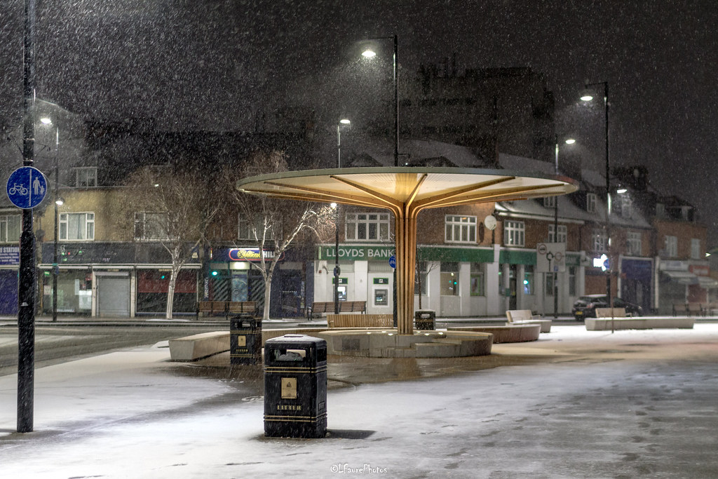 Hayes Town Centre, Hayes (snow) 1st February 2019 (2) Flickr