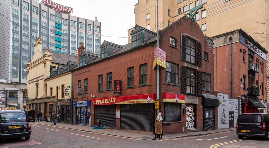 BLACKSTAFF SQUARE BELFAST AMELIA STREET BRUNSWICK STREET FRANKLIN