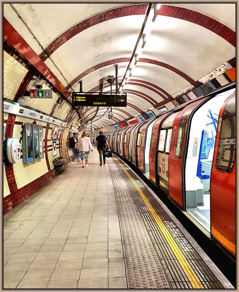 Hampstead Hampstead station, Northern Line. 27th May 2019.… RPM