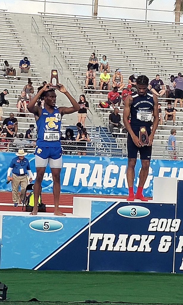 Cervantes Jackson (CJ) captures the NCAA Triple Jump National