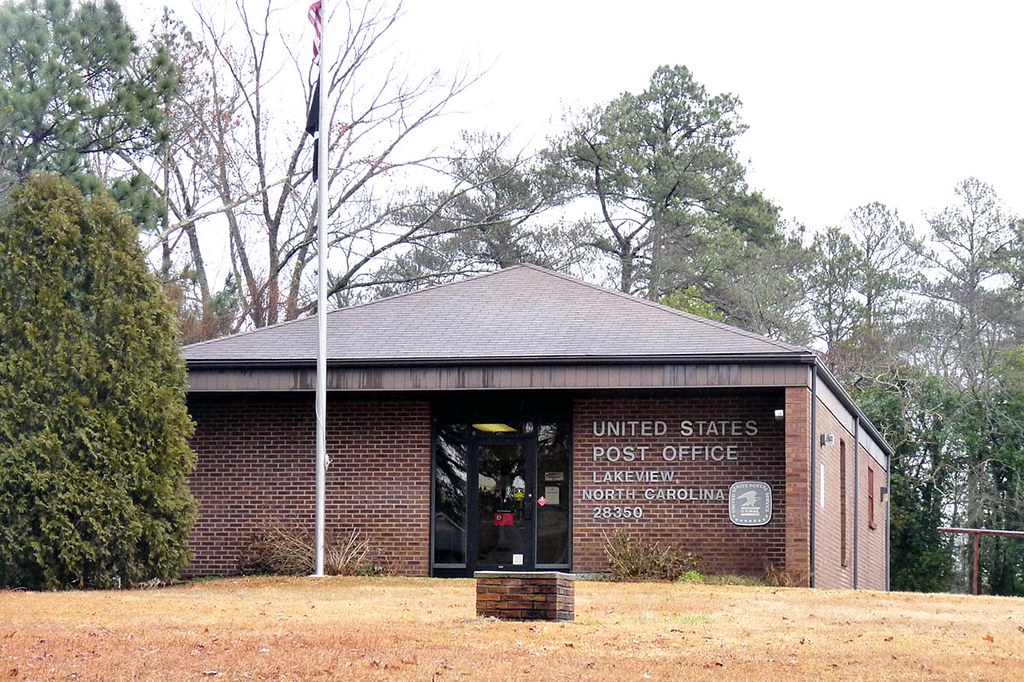 Lakeview, NC post office Moore County. Photo by J Galagher… Flickr