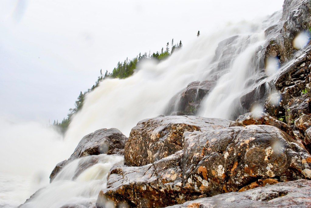 La Grosse chute Rivière Manitou, RivièreauTonnerre, QC Jean
