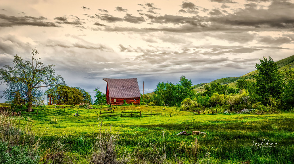 Red Barn Tampico Washington Nikon D3400 Nikkor AF 1855mm … Flickr