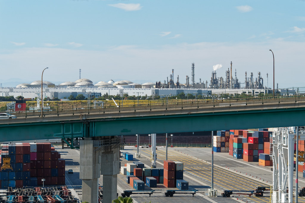 Phillips 66 Refinery and Tank Farm, Wilmington San Pedro Lyle Rains
