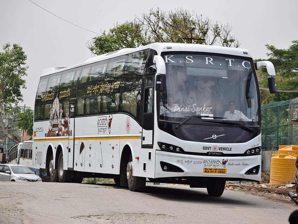 KSRTC Ambaari Dream Class Volvo B11R AC Sleeper coach buil… Flickr