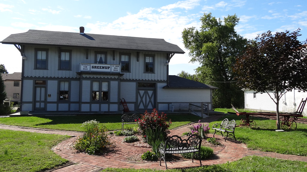 Historic Greenup Depot, Greenup, IL (2) Greenup, IL (Cumbe… Flickr