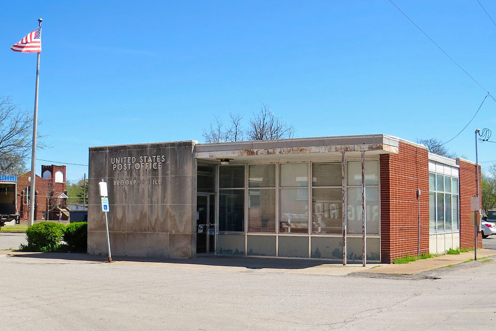 Brookport, IL post office Massac County. Photo by E Kalish… Flickr