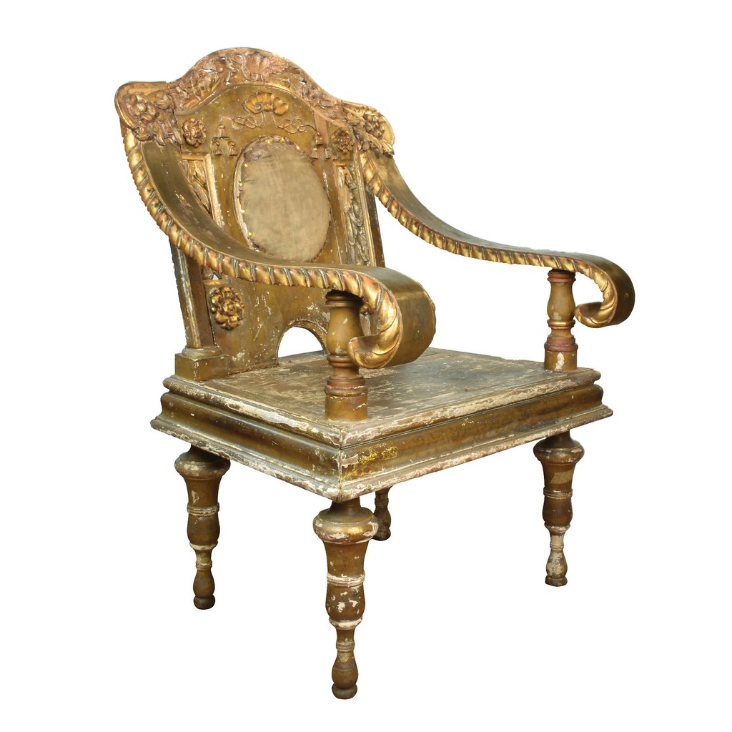 Episcopal Chair A chair Third Quarter, 19th centu… Flickr