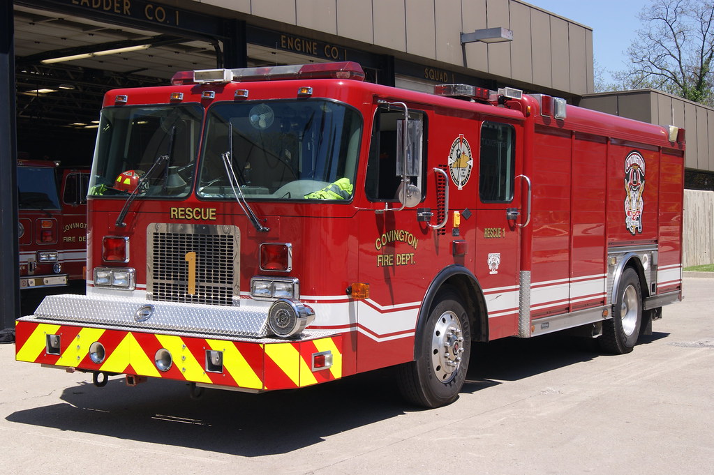 Covington Fire Department Rescue 1 1997 Spartan Hackney Flickr