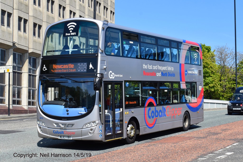 Go North East 6113, a 2014 Wright Gemini 2 bodied Volvo B9… Flickr
