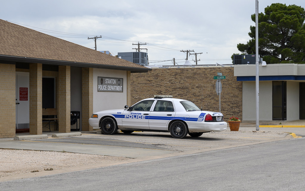 Stanton Texas Police Car A Stanton Texas Police Ford Crown… Flickr