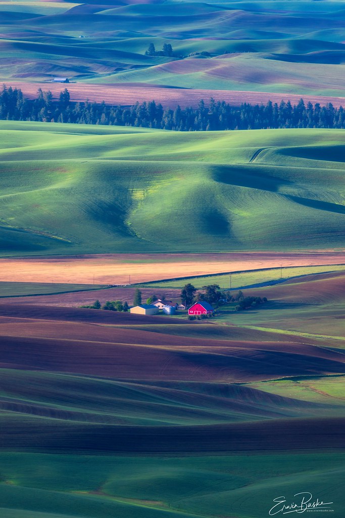 Palouse Family Farm Viewing this family farm home from hig… Flickr